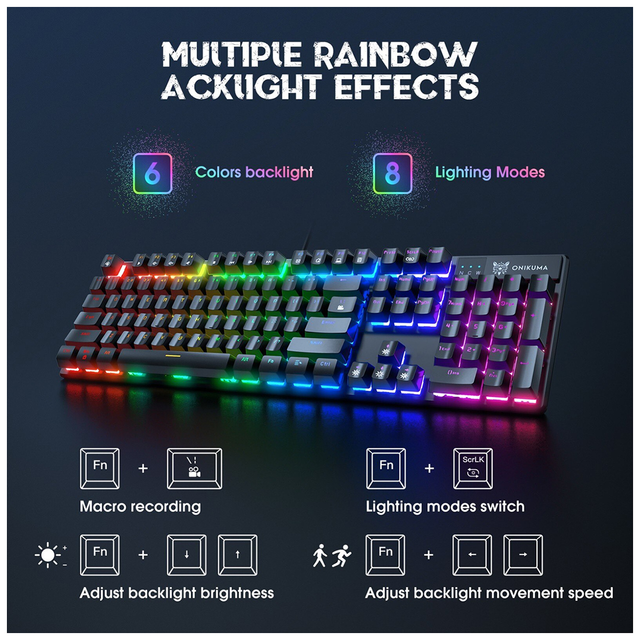 کیبورد مخصوص بازی اونیکوما مدل G27