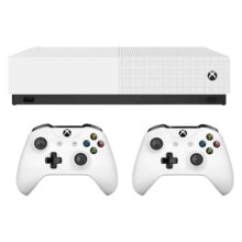 مجموعه کنسول بازی مایکروسافت مدل  Xbox One S ALL DIGITAL ظرفیت 1 ترابایت