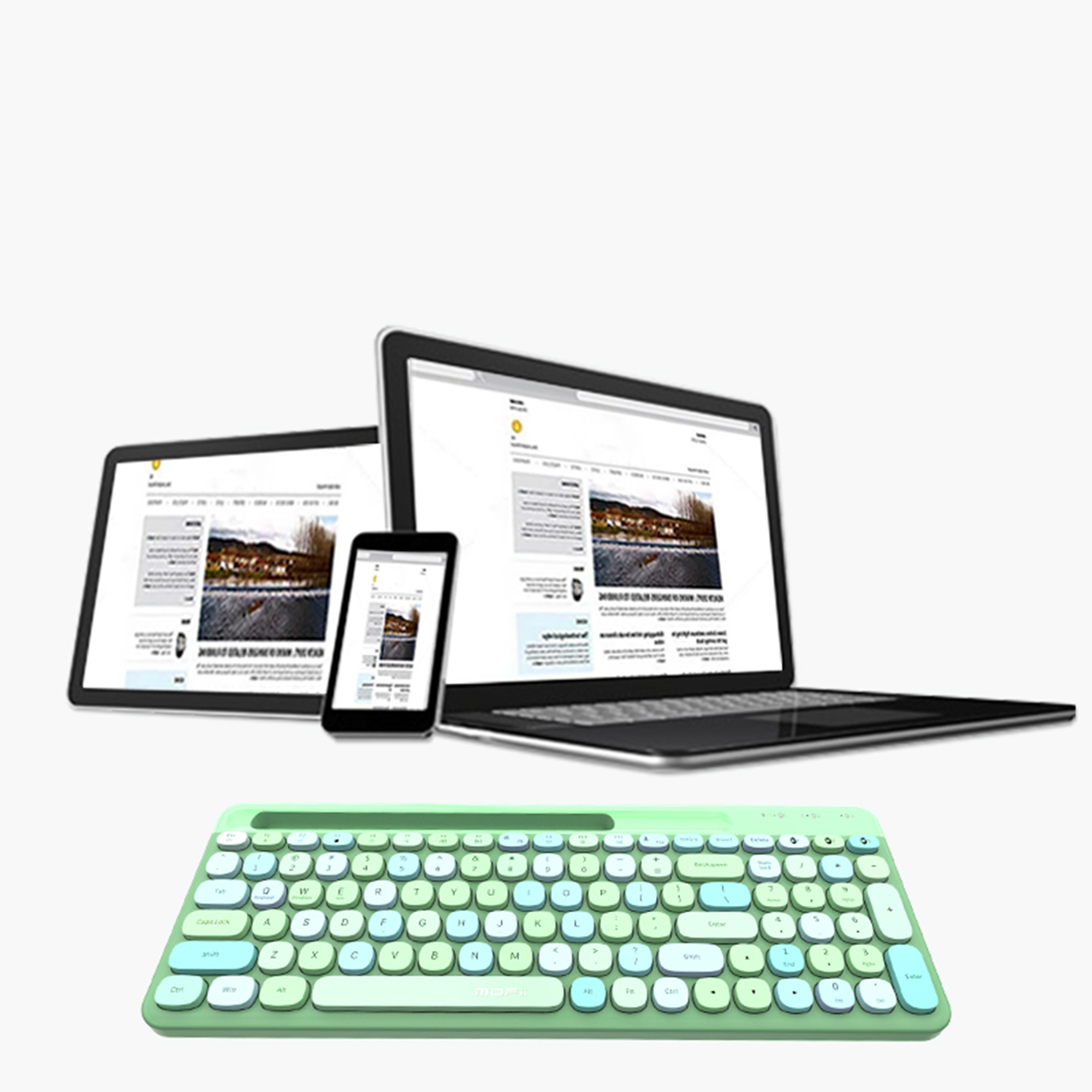 کیبورد بی سیم مافی مدل 888BT، سوییچ ممبران، Tenkeyless