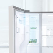 یخچال و فریزر ساید بای ساید 33 فوت دوو مدل DS-3330SS