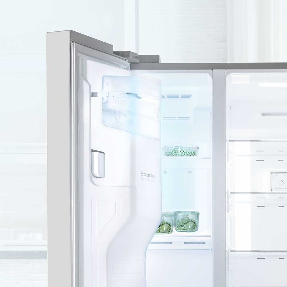 یخچال و فریزر ساید بای ساید 32 فوت دوو مدل DS-3325SS