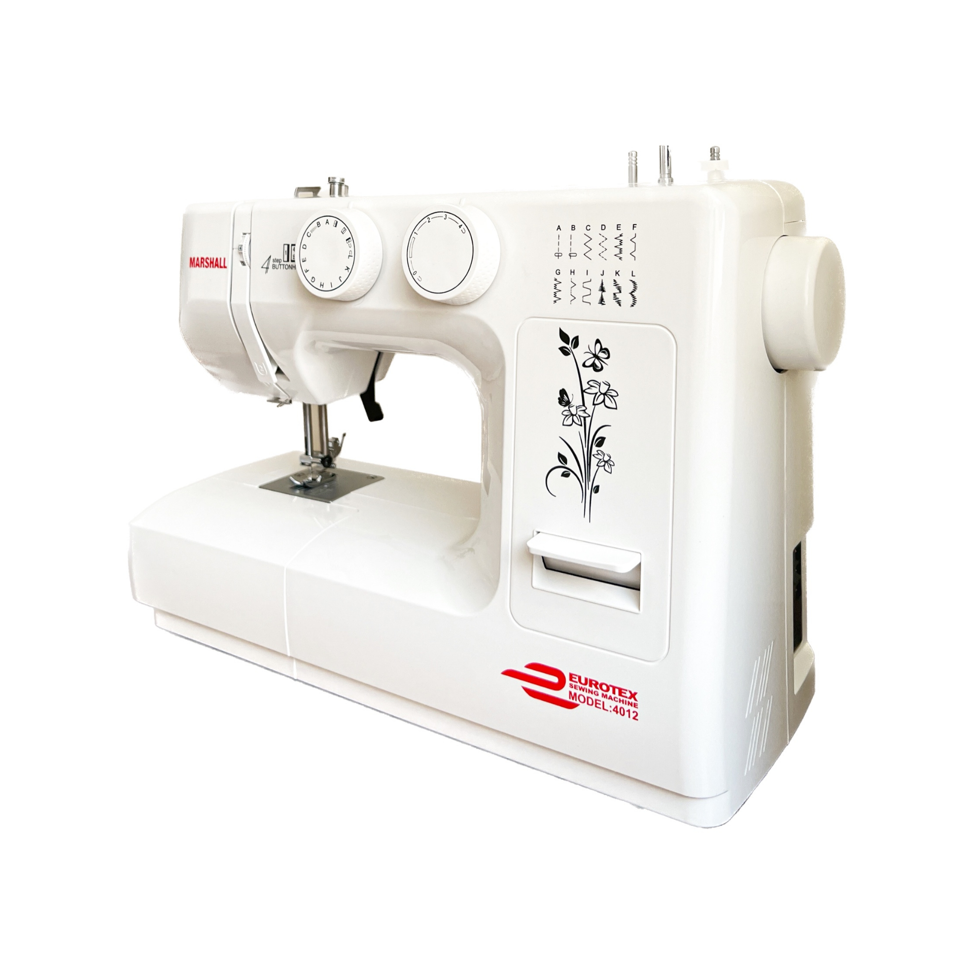 چرخ خیاطی مارشال مدل EUROTEX 4012