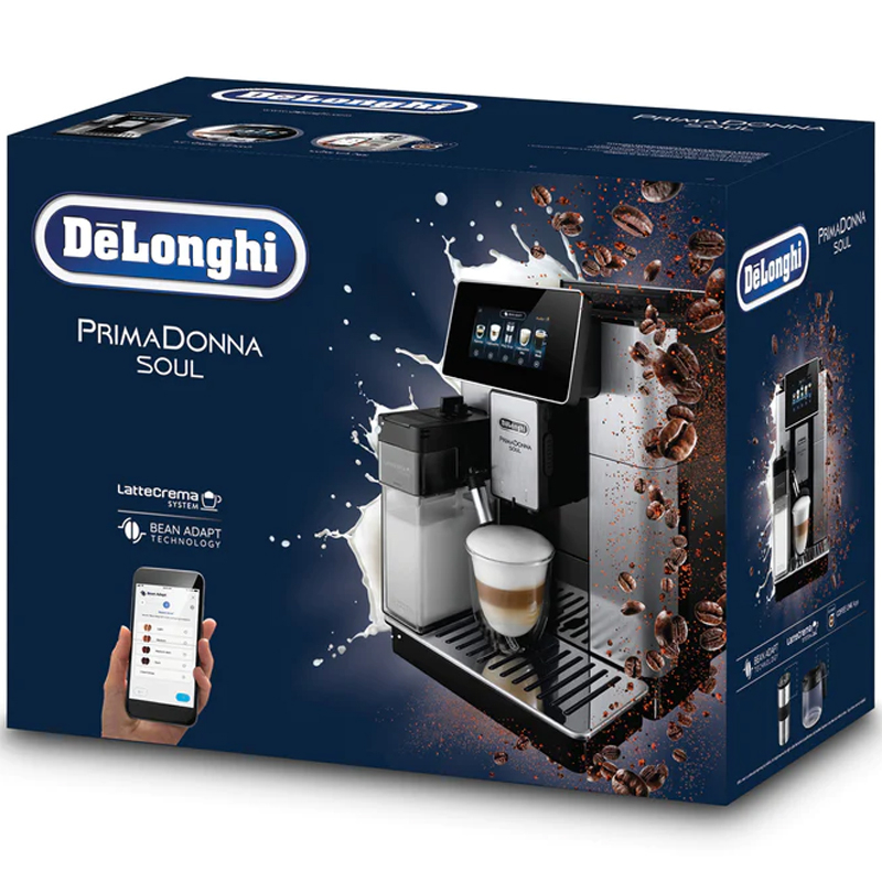 اسپرسو ساز 2200 میلی‌لیتر دلونگی مدل ECAM 610.55