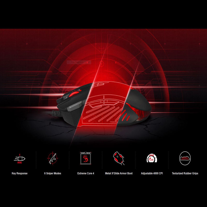 ماوس مخصوص بازی بلادی مدل V9M