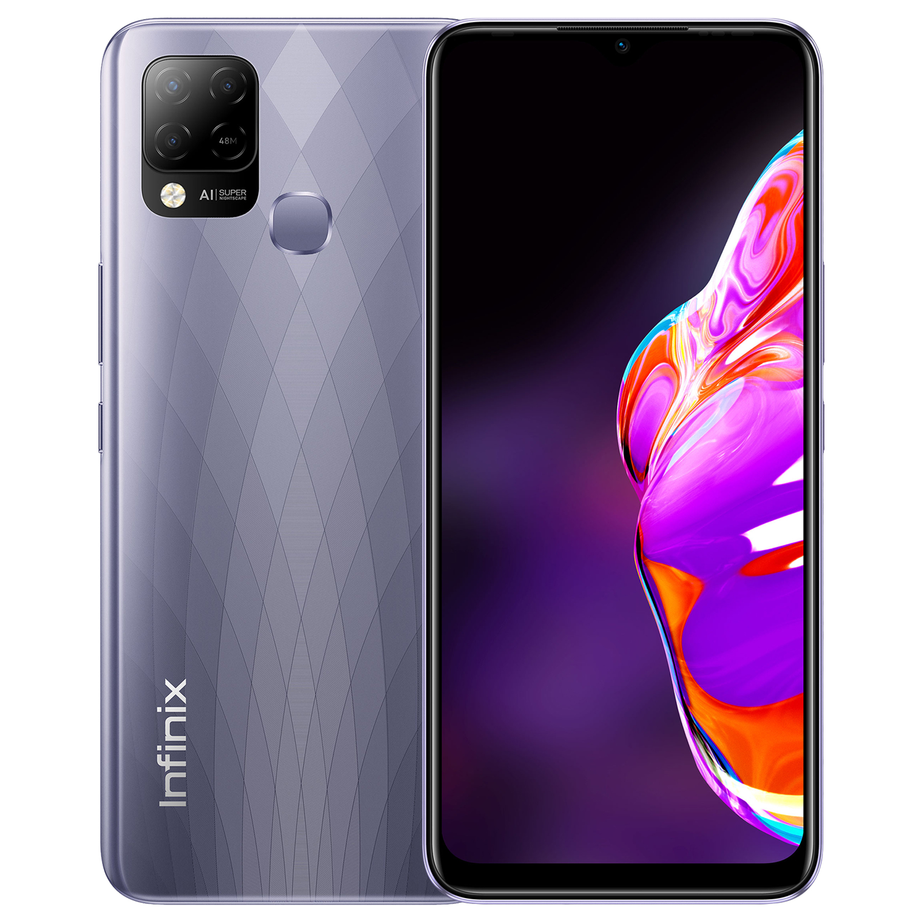 گوشی موبایل اینفینیکس مدل Hot 10T X689C دو سیم‌کارت ظرفیت 128 گیگابایت و رم 4 گیگابایت