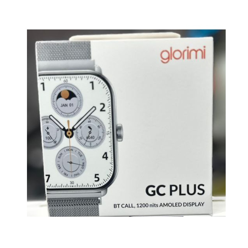 ساعت هوشمند 44 میلی متری گلوریمی مدل EMD GC PLUS با بند سیلیکونی