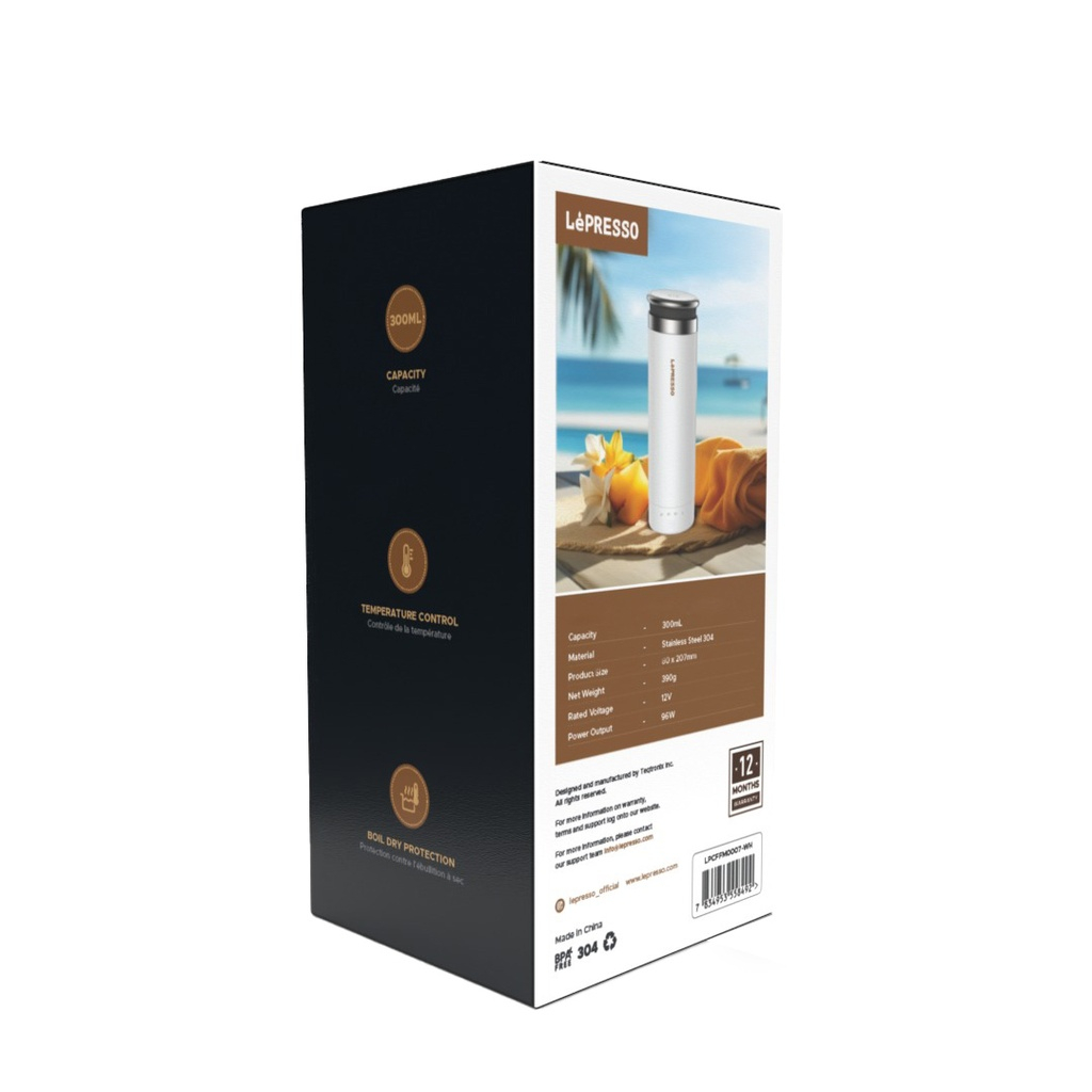 کتری فندکی لپرسو مدل LPCFFM0007-WH