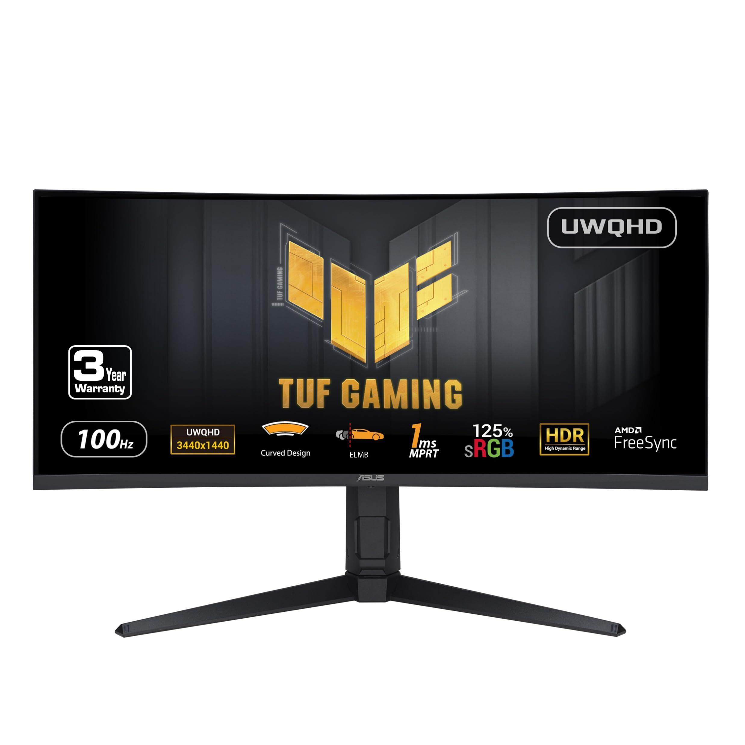 مانیتور ایسوس مدل TUF Gaming VG34VQEL1A سایز 34 اینچ