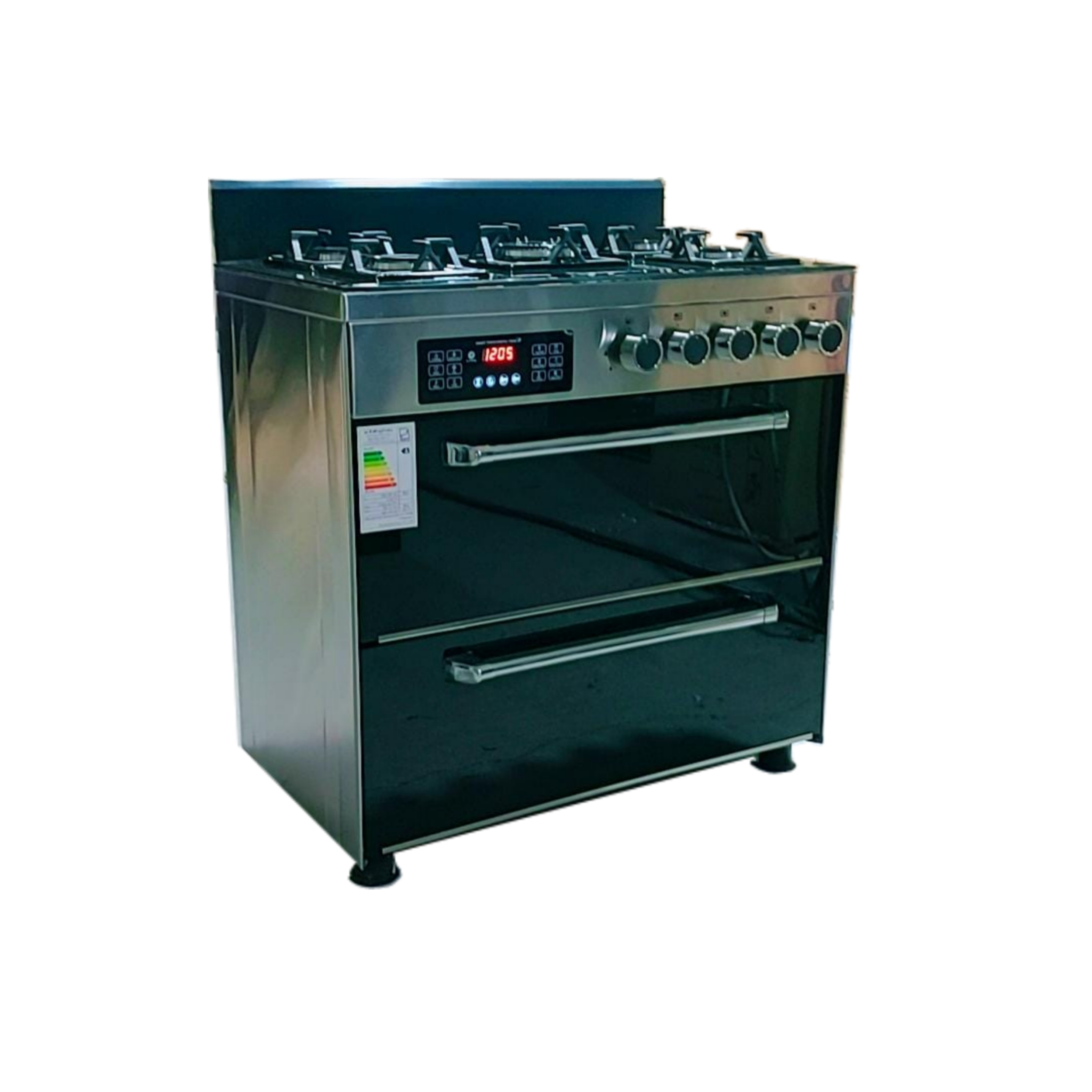 اجاق گاز 5 شعله بوگر مدل 908 استیل