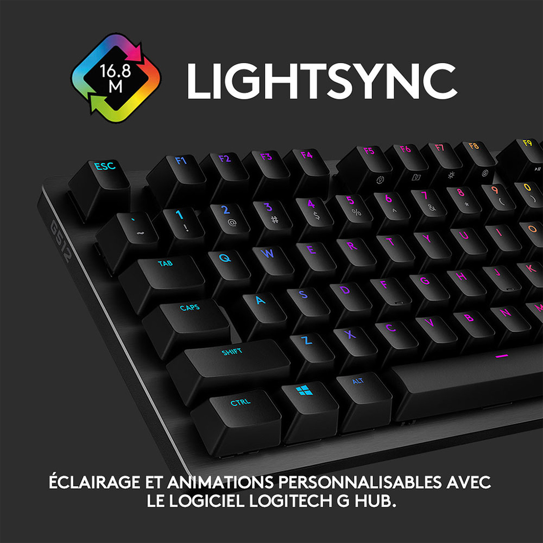 کیبورد   مخصوص بازی لاجیتک مدل G512