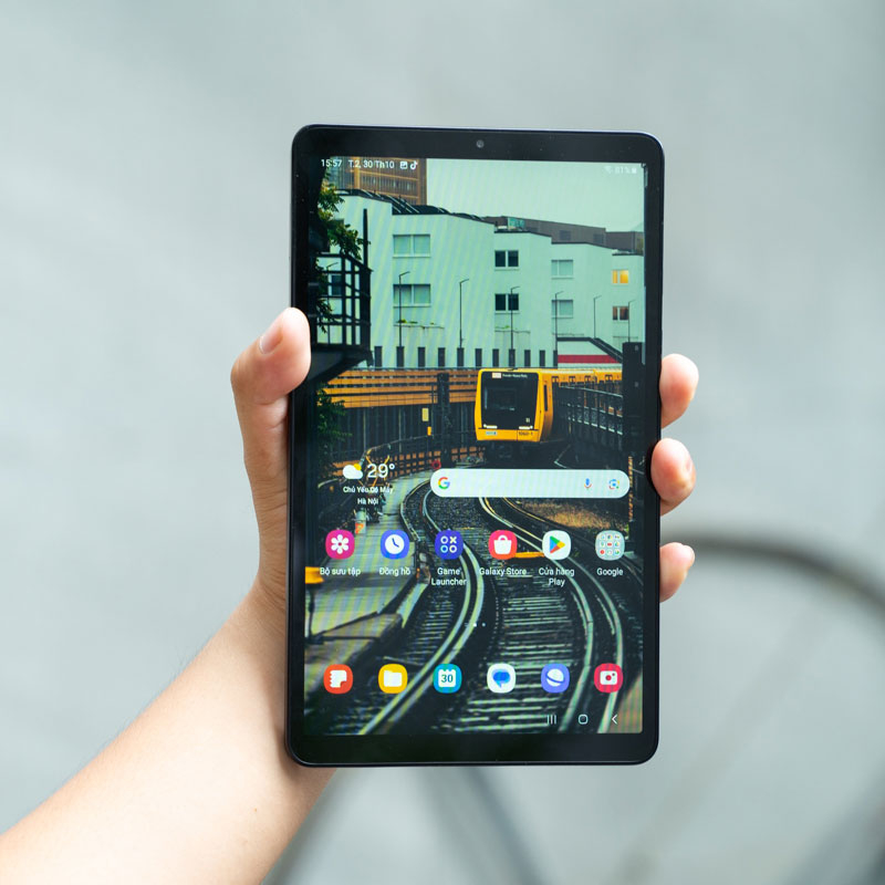 تبلت ۸.۷ اینچ سامسونگ مدل Galaxy Tab A9-4G ظرفیت 64 گیگابایت و رم 4 گیگابایت به همراه شارژر