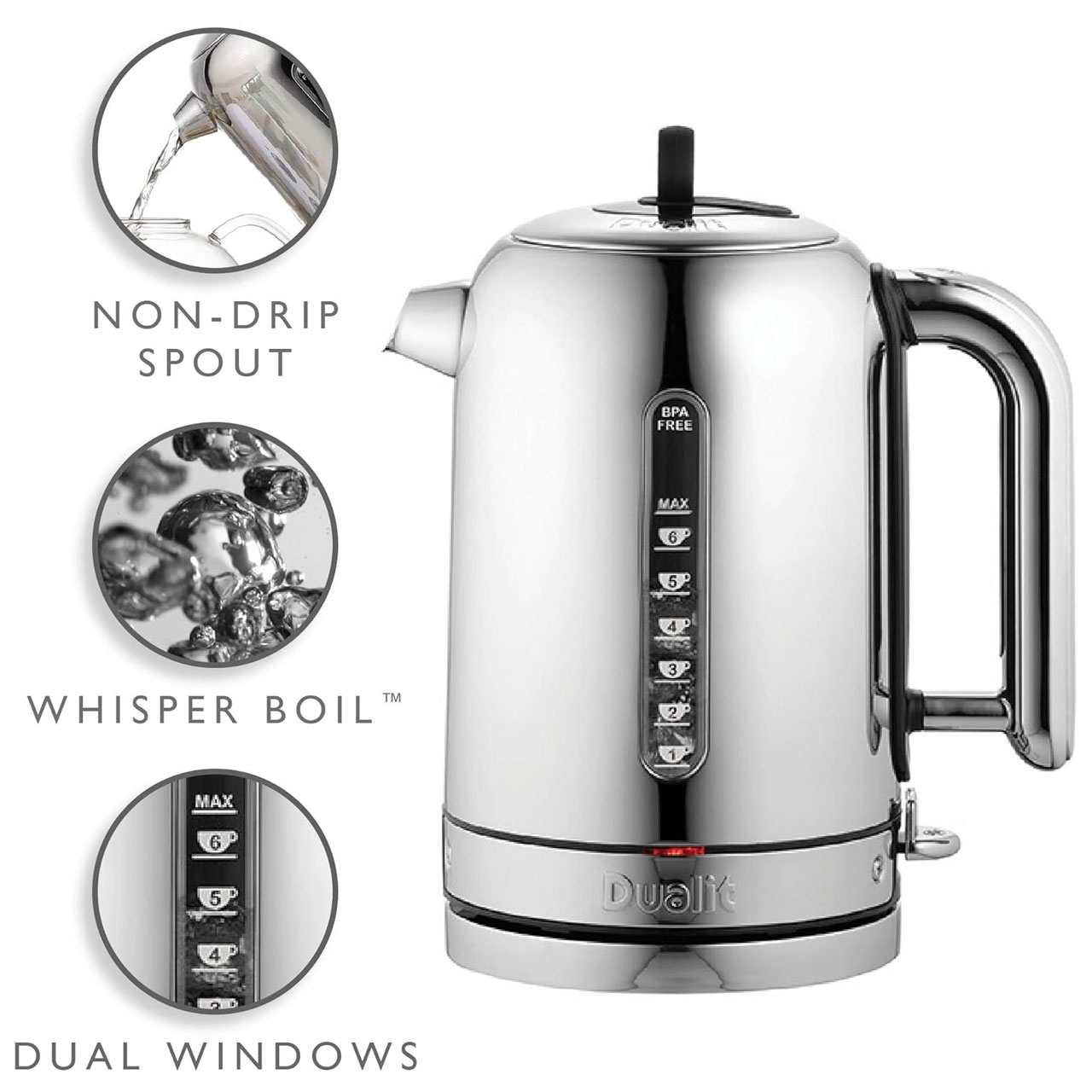 کتری برقی دوالیت مدل 72796 گنجایش 1.7 لیتر