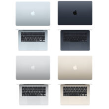 لپ تاپ 15.3 اینچی اپل مدل MacBook Air MC6K4 2025 LLA-M4-24GB Ram-512GB SSD