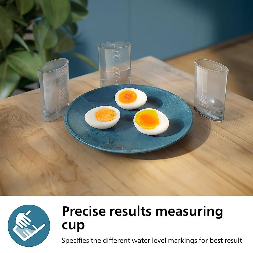 تخممرغ پز فیلیپس مدل HD9137 با ظرفیت شش عدد تخممرغ