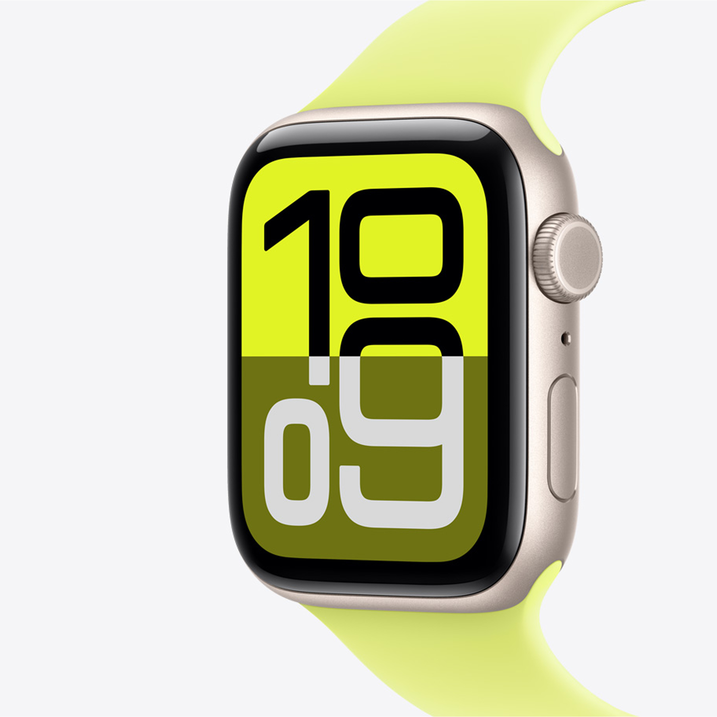 ساعت هوشمند 44 میلی متری اپل مدل SE 3 Aluminum Case با بند سیلیکونی