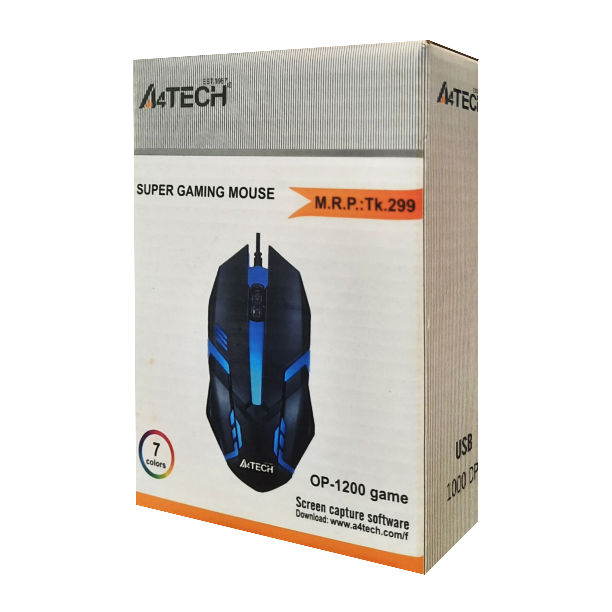 ماوس مخصوص بازی ای فورتک مدل OP1200 Game