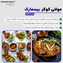 زودپز برقی 6 لیتری بیسمارک مدل BMP830