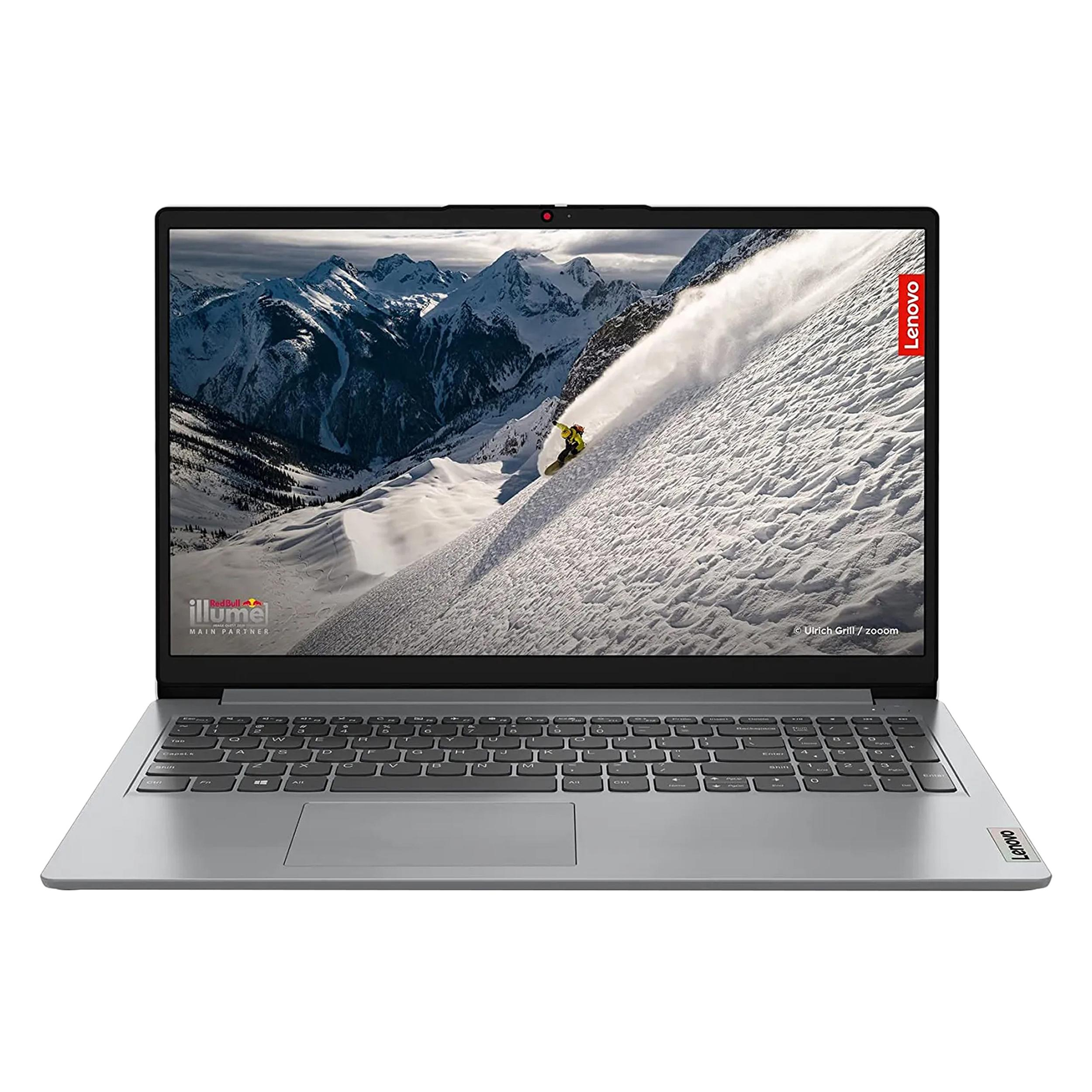 لپ تاپ 15.6 اینچی لنوو مدل IdeaPad 1 15AMN7-Athlon Silver 7120U 8GB 256SSD لپ تاپ 15.6 اینچی لنوو مدل IdeaPad 1 15AMN7-Athlon Silver 7120U 8GB 256SSD