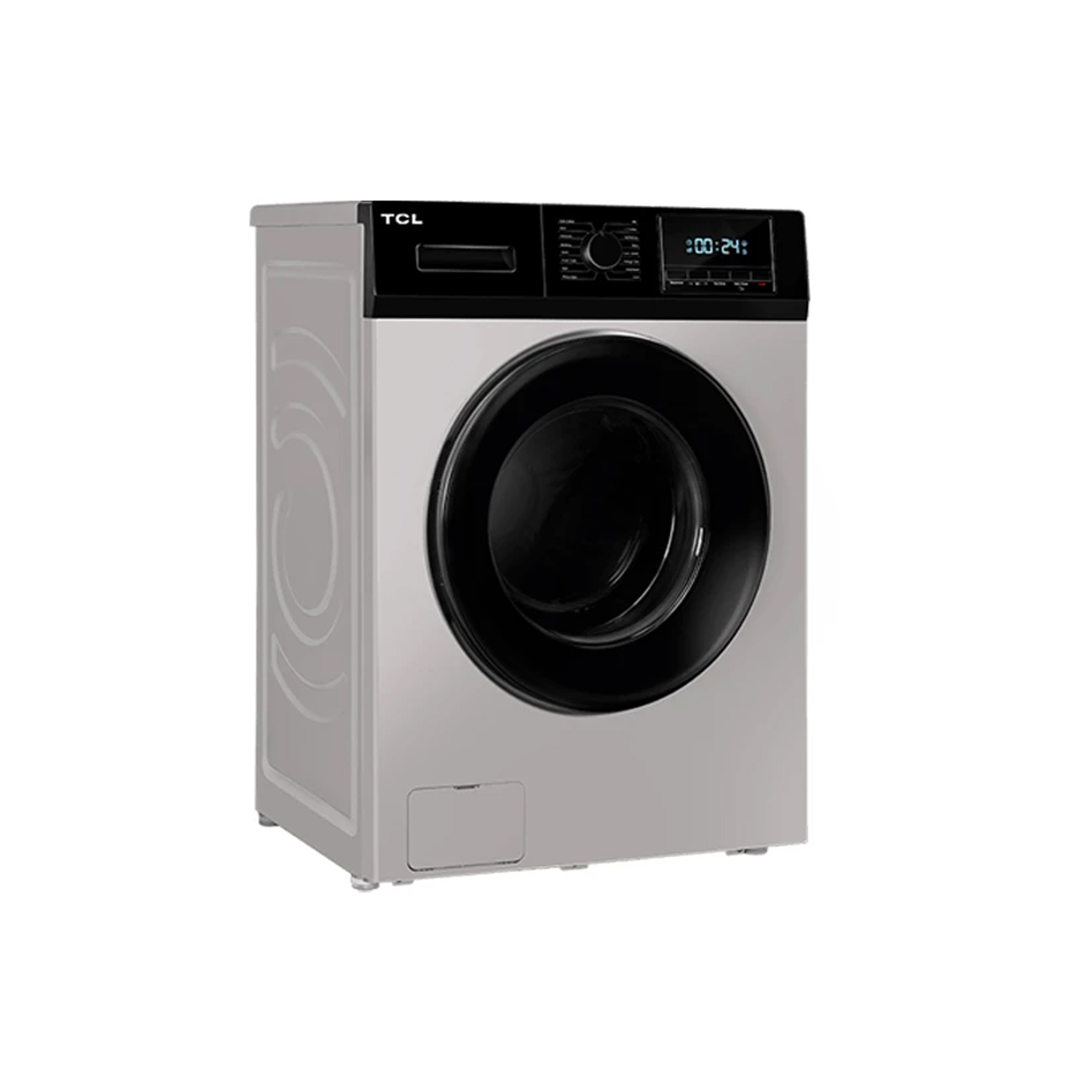 ماشین لباسشویی تی سی ال مدل G72A-BW-BS ظرفیت 7 کیلوگرم