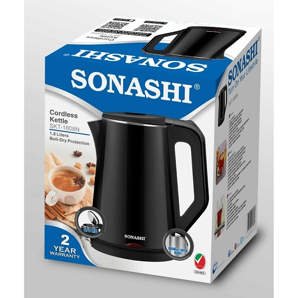 کتری برقی سوناشی مدل SKT-1808N گنجایش 1.8 لیتر