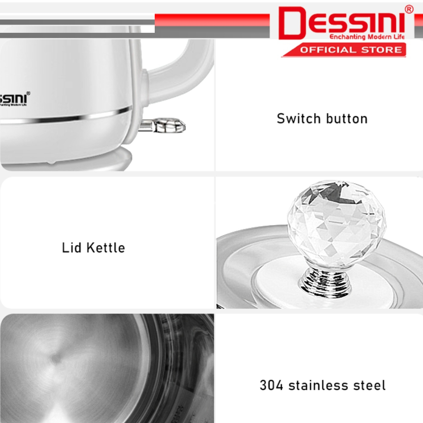 کتری برقی دسینی مدل DS-41