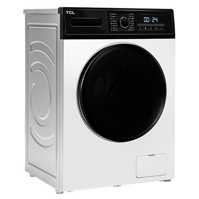 ماشین لباسشویی تی سی ال مدل G82-BS/BW ظرفیت 8 کیلوگرم