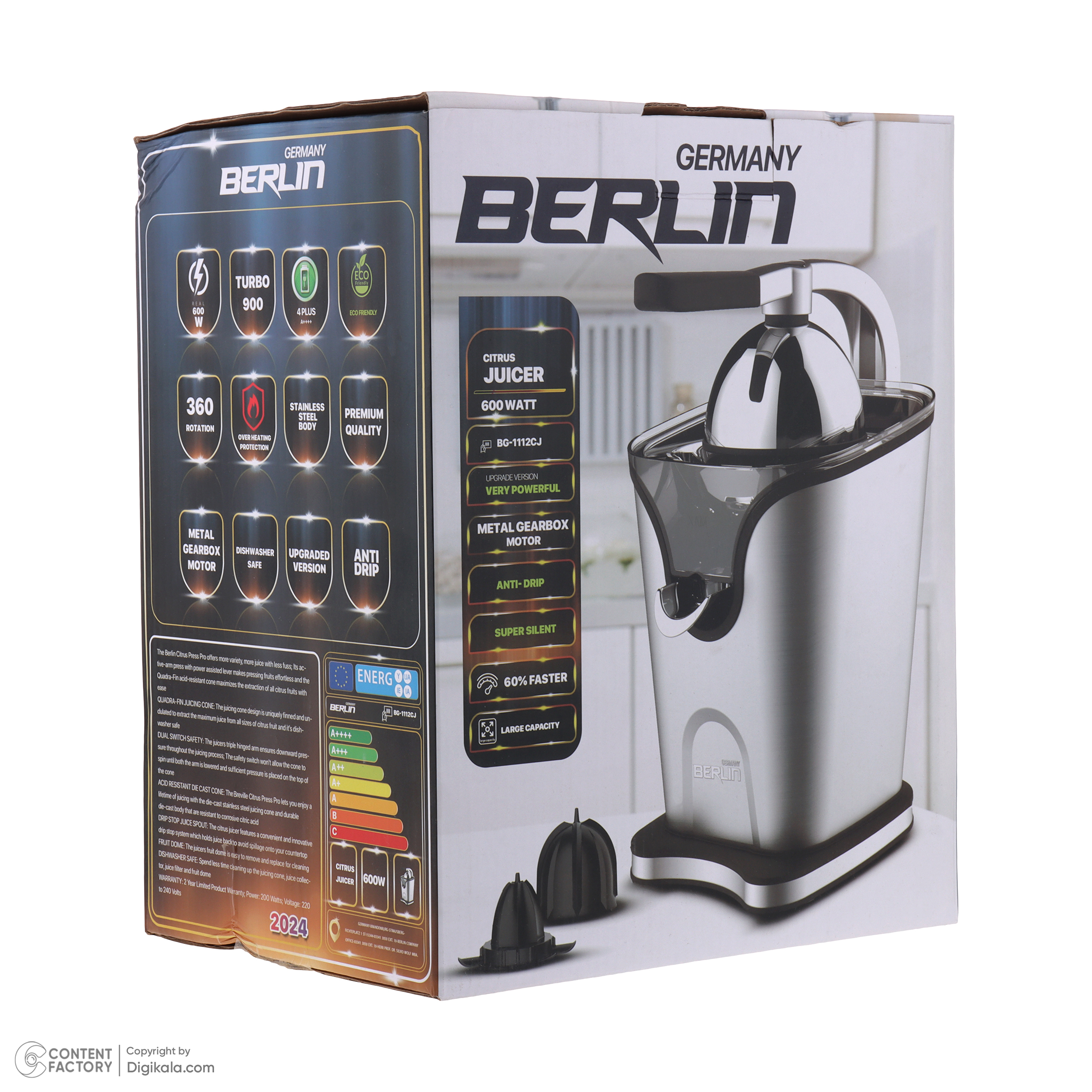 آب مرکبات گیر برلین مدل BG-1112CJ