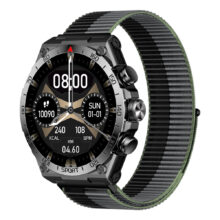 ساعت هوشمند گلوریمی مدل K2 دارای قابلیت های صفحه نمایش رنگی و لمسی، کنترل سطح اکسیژن، بند سیلیکونی