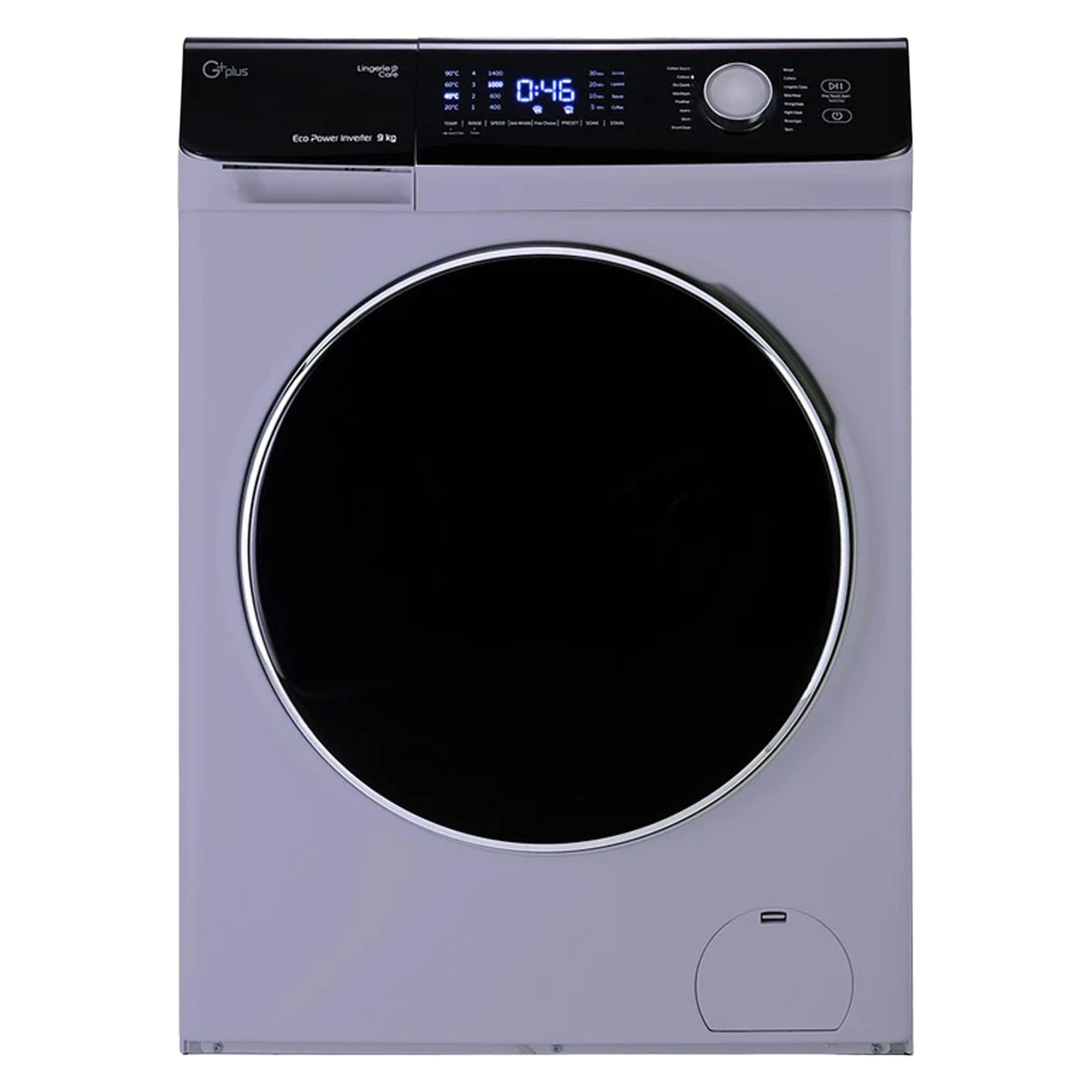 ماشین لباسشویی اتوماتیک جی پلاس مدل GWM-P954T ظرفیت 9 کیلوگرم