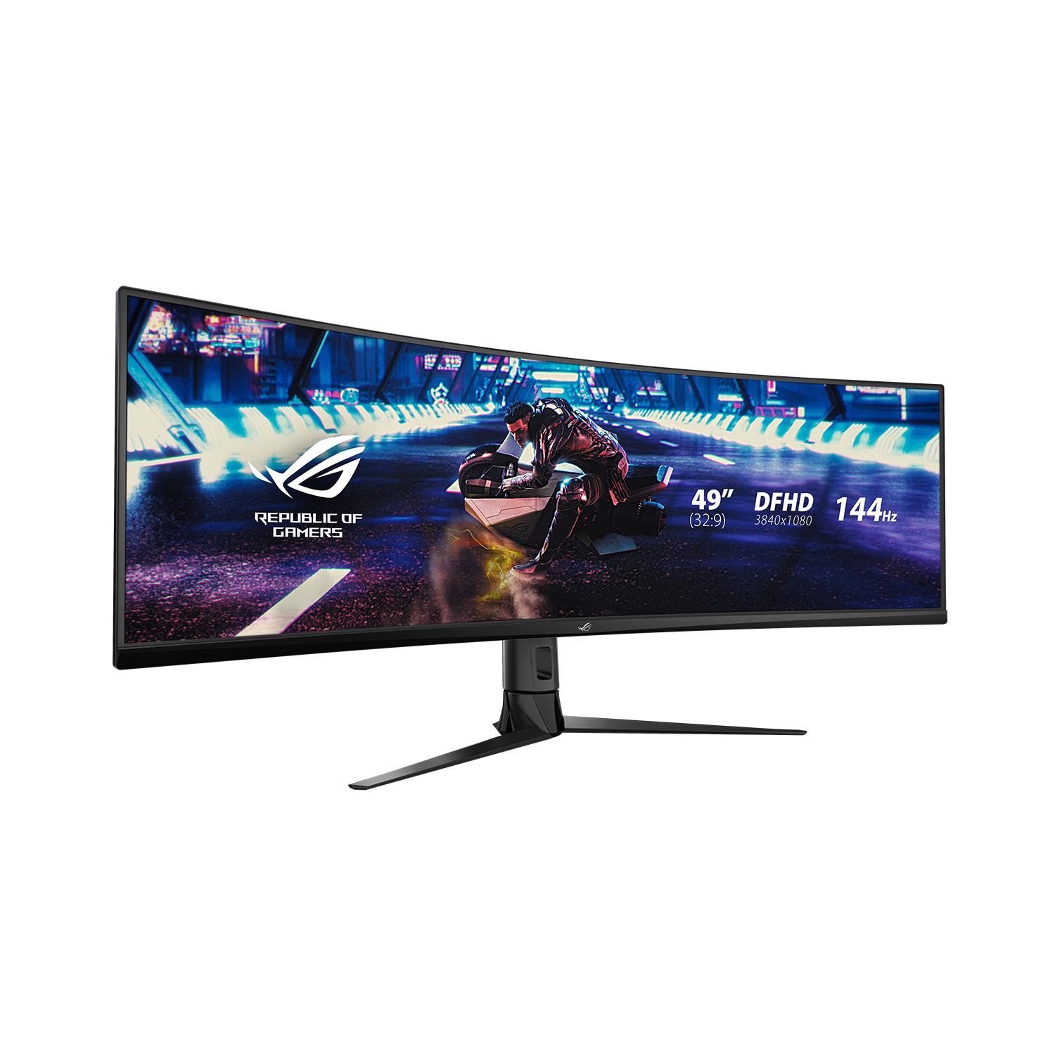 مانیتور خمیده گیمینگ 49 اینچ ایسوس مدل ROG Strix XG49VQ