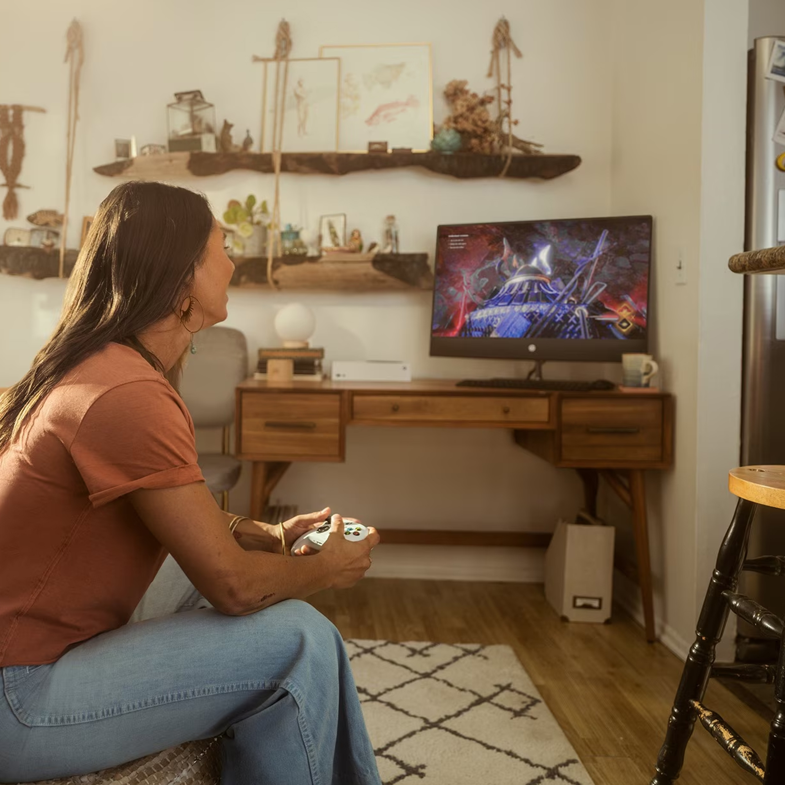 کامپیوتر همه کاره 32 اینچ اچ‌ پی مدل Pavilion 31.5 B1033nh-i7 13700T 32GB 1SSD RTX3050ti