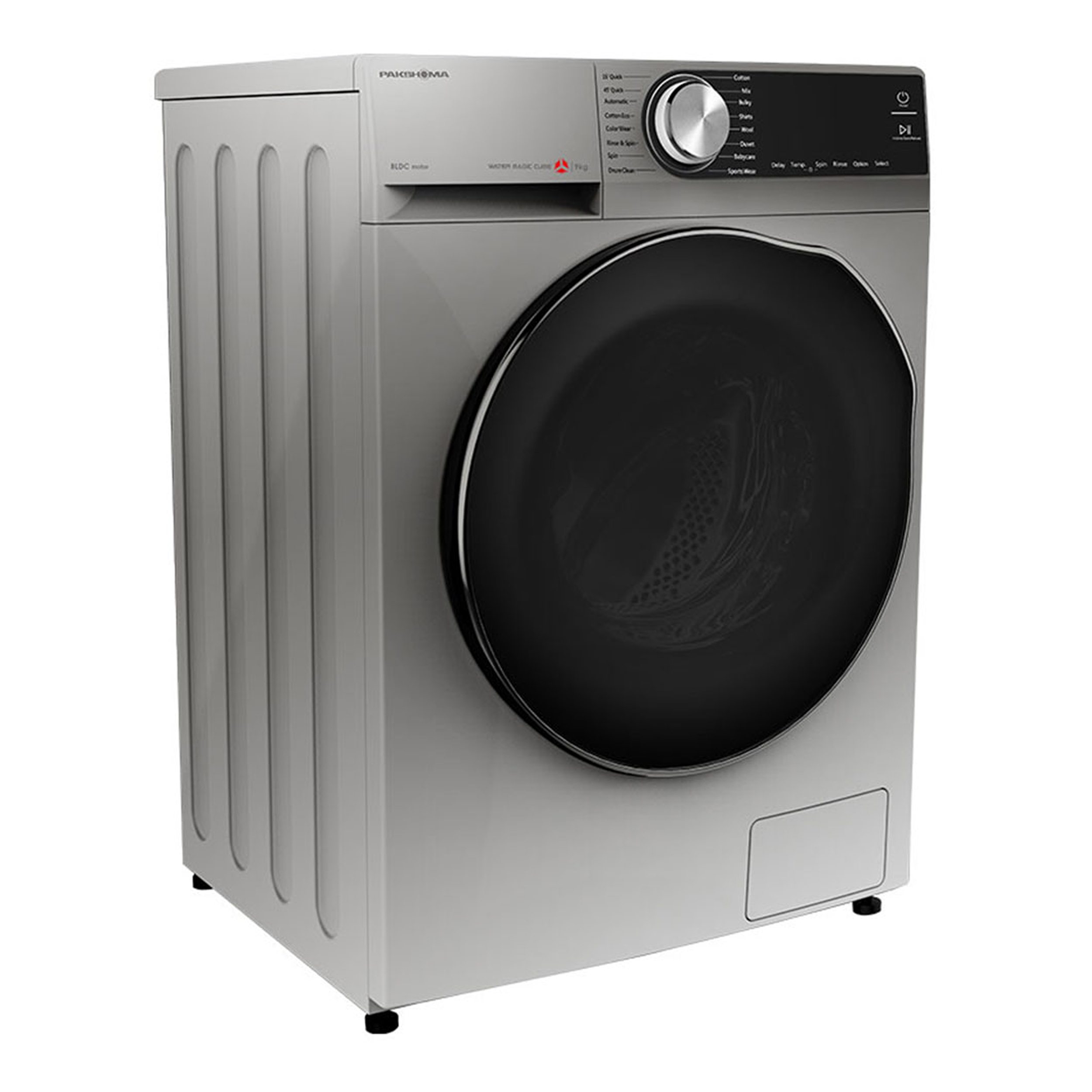 ماشین لباسشویی اتوماتیک پاکشوما مدل BWF 40107 ST ظرفیت 9 کیلوگرم