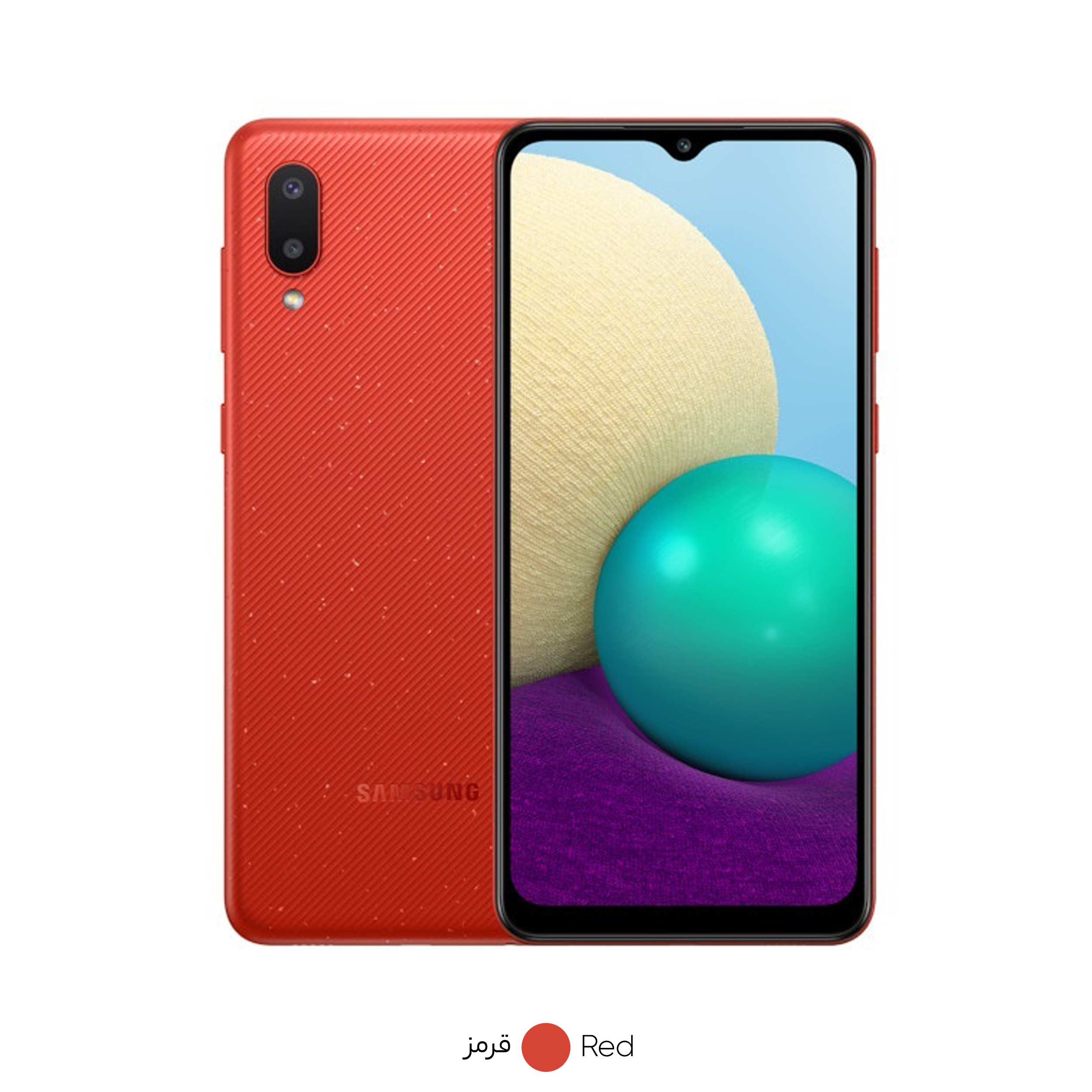 گوشی موبایل سامسونگ مدل Galaxy A02 SM-A022F/DS دو سیم کارت ظرفیت 64 گیگابایت و رم 3 گیگابایت
