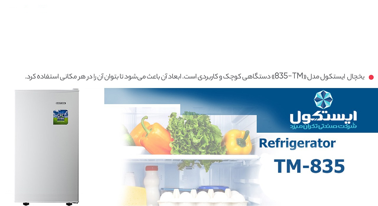 یخچال 5 فوت ایستکول مدل TM-642-80