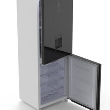 یخچال فریزر طرح فریزر پایین 22 فوت امرسان مدل الگانت آبریز دار