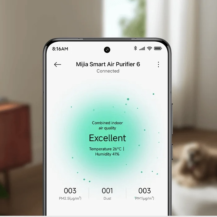 دستگاه تصفیه کننده هوا میجیا مدل  6 گلوبال