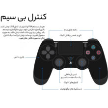 مجموعه کنسول بازی سونی مدل Playstation 4 Slim ریجن 2 کد CUH-2216B ظرفیت 1 ترابایت