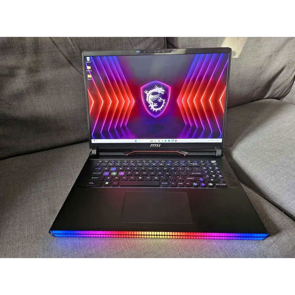لپ تاپ 17 اینچی ام اس آی مدل Raider GE78 HX 14VIG-i9 14900HX-64GB DDR5 5600MHz-2TB SSD-RTX4090-QHD 240Hz