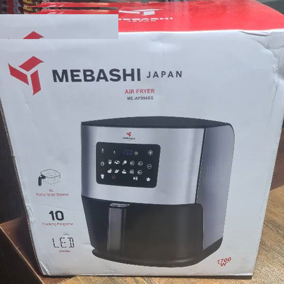 سرخ کن بدون روغن مباشی مدل ME-AF994SS