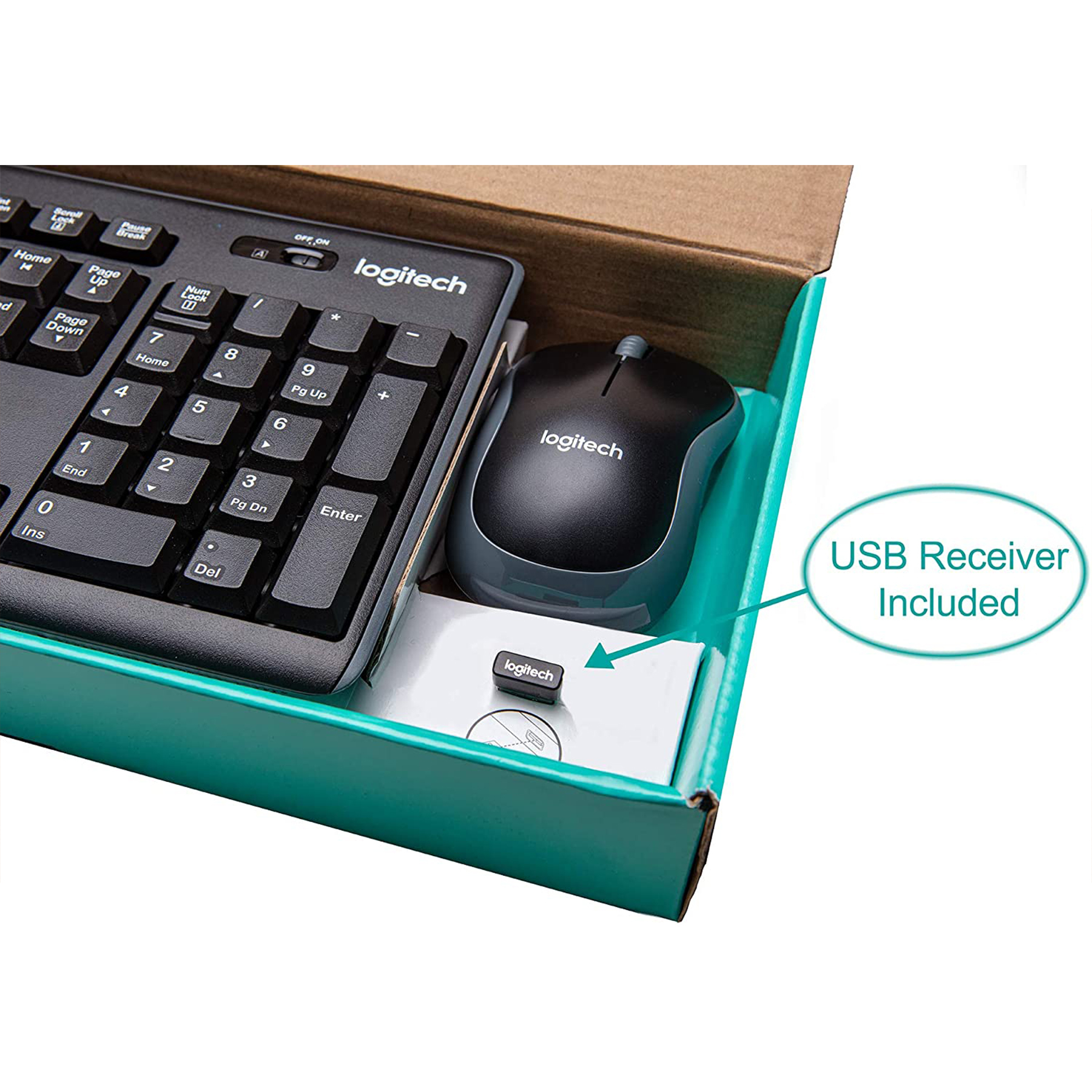 کیبورد و ماوس بی‌سیم لاجیتک مدل MK270