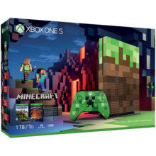 کنسول بازی مایکروسافت مدل Xbox One S Minecraft Limited Edition