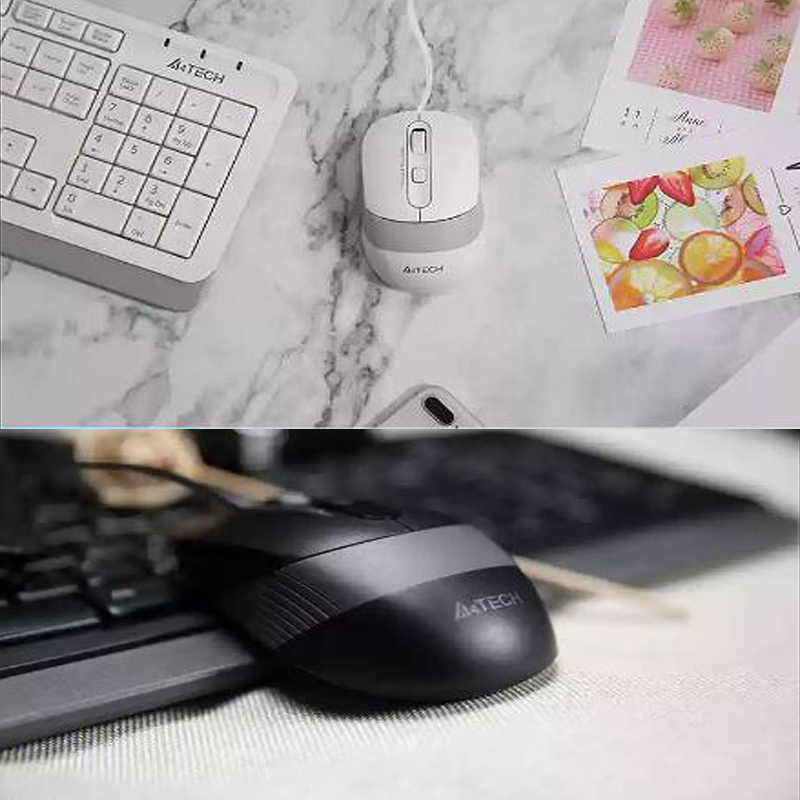 کیبورد و ماوس ای فورتک مدل F_1O1O