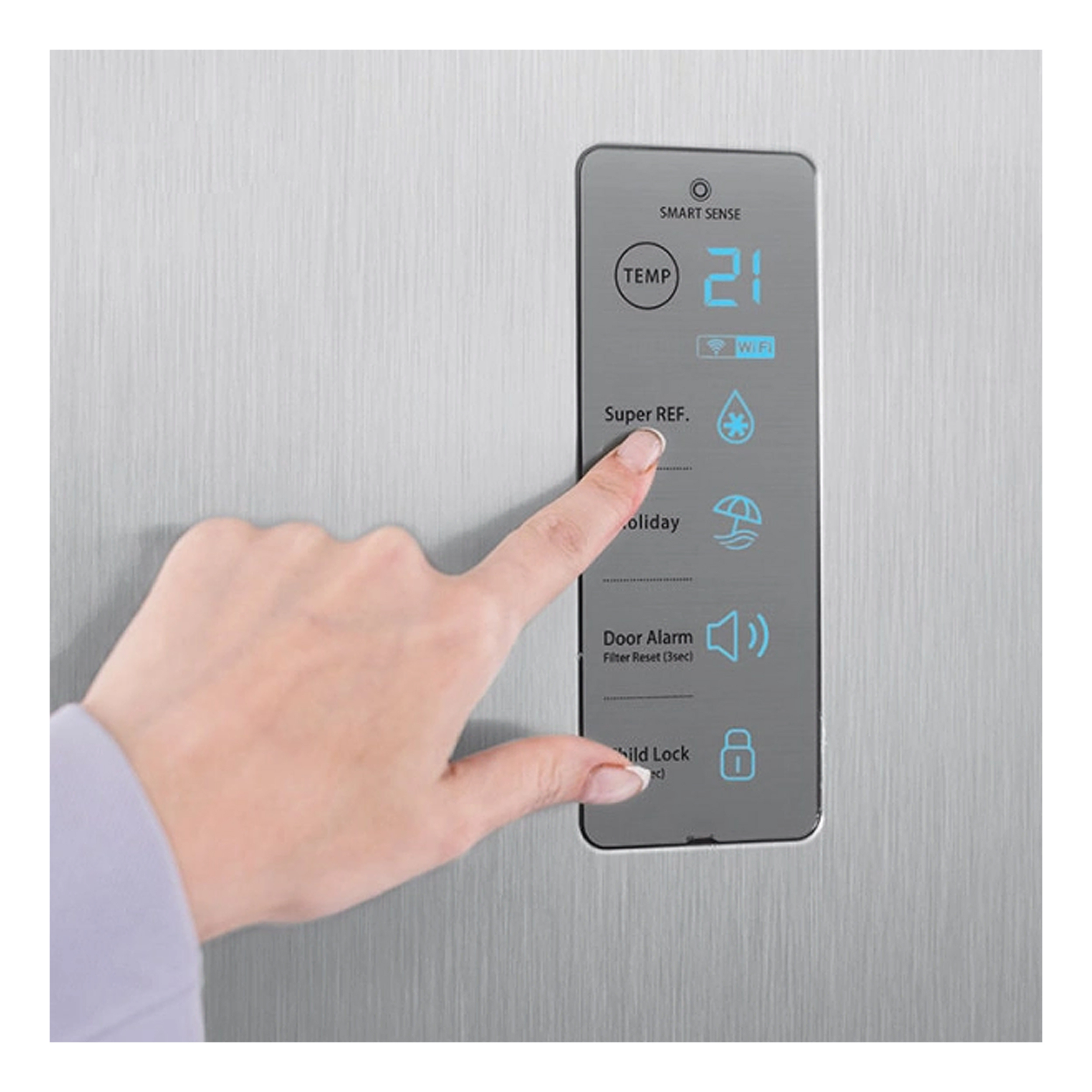 یخچال فریزر دوقلو 40 فوت دوو مدل SRi/SFi-21SS