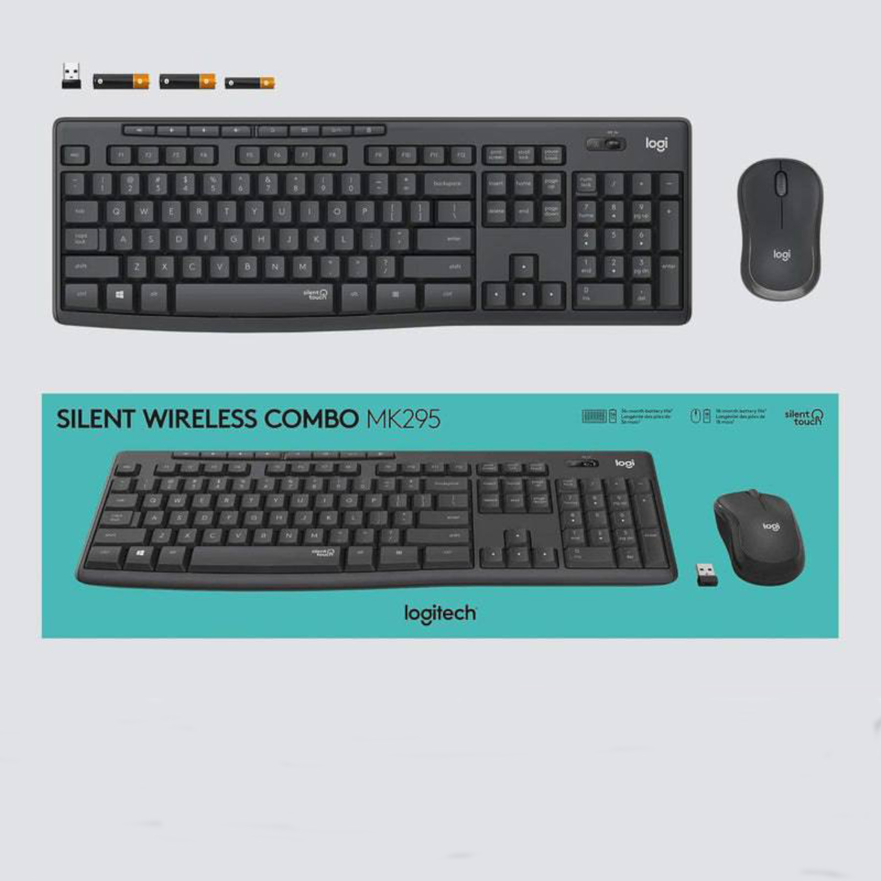 کیبورد و ماوس لاجیتک مدل 295