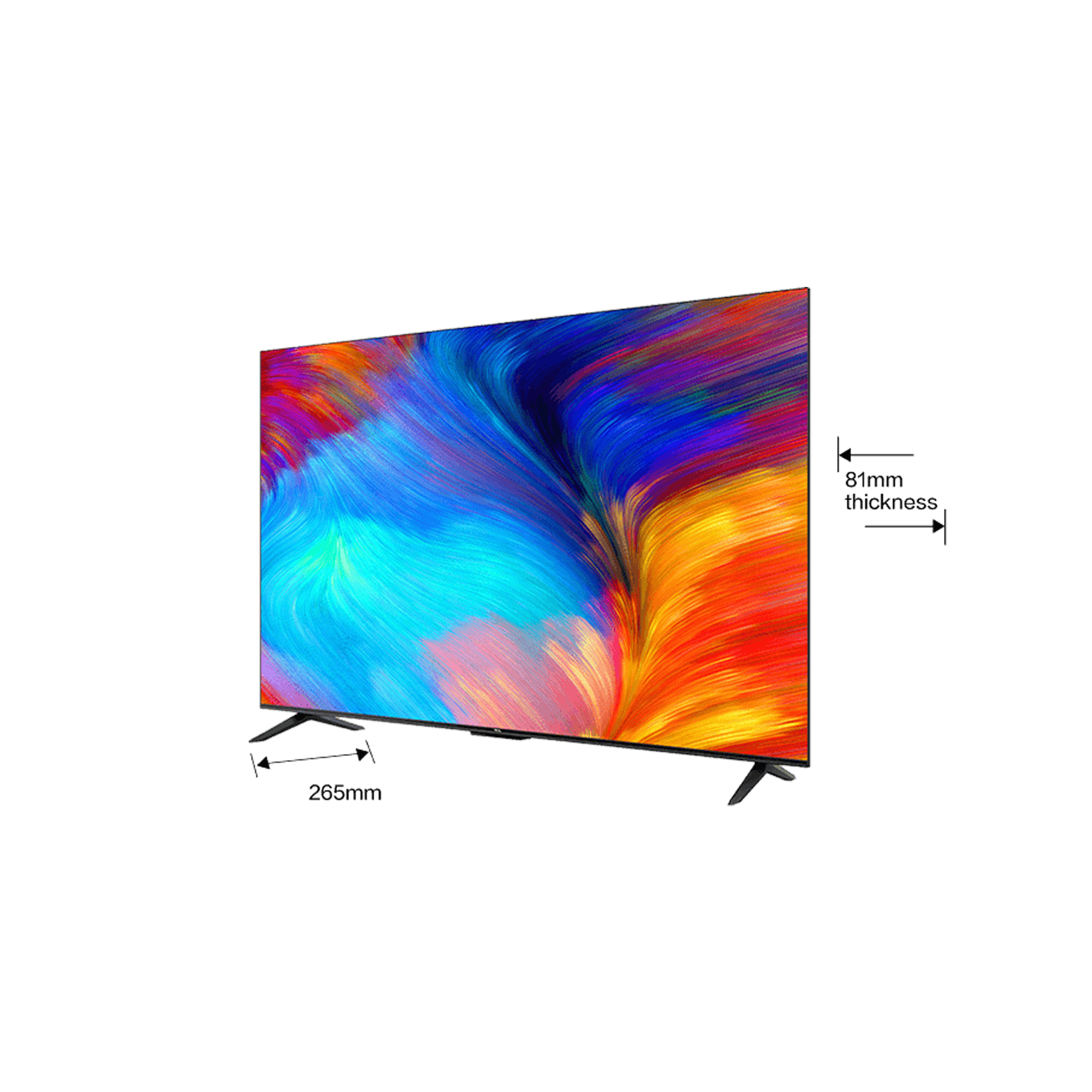 تلویزیون ال ای دی هوشمند تی سی ال مدل 50P635 سایز 50 اینچ