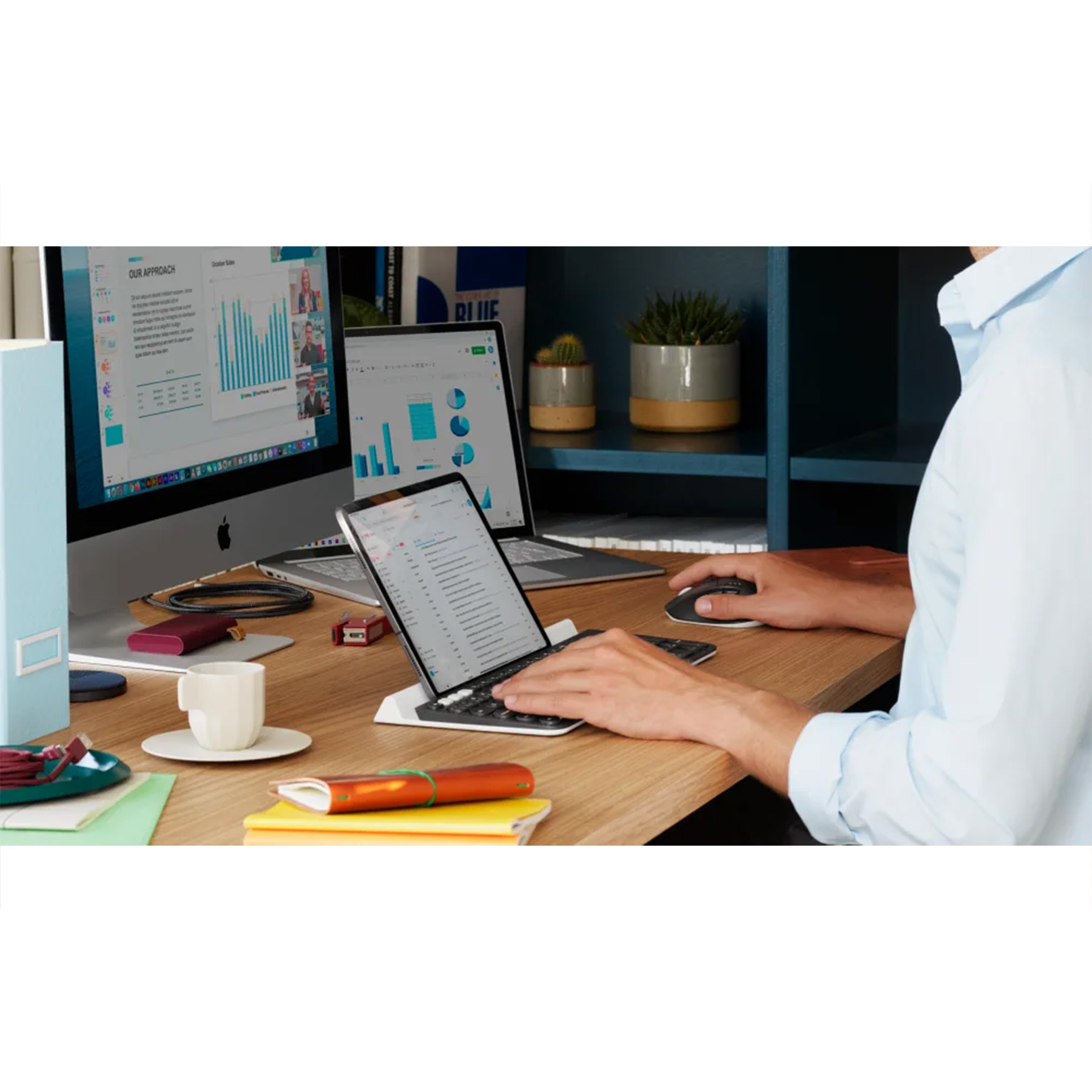 کیبورد لاجیتک مدل K780 MULTI-DEVICE