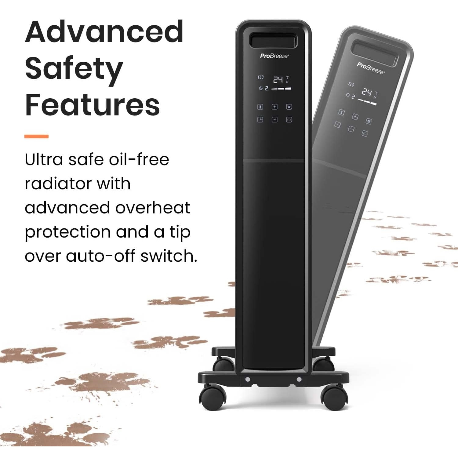 شوفاژ برقی پنلی پرو بریز مدل PB-H14B-EU