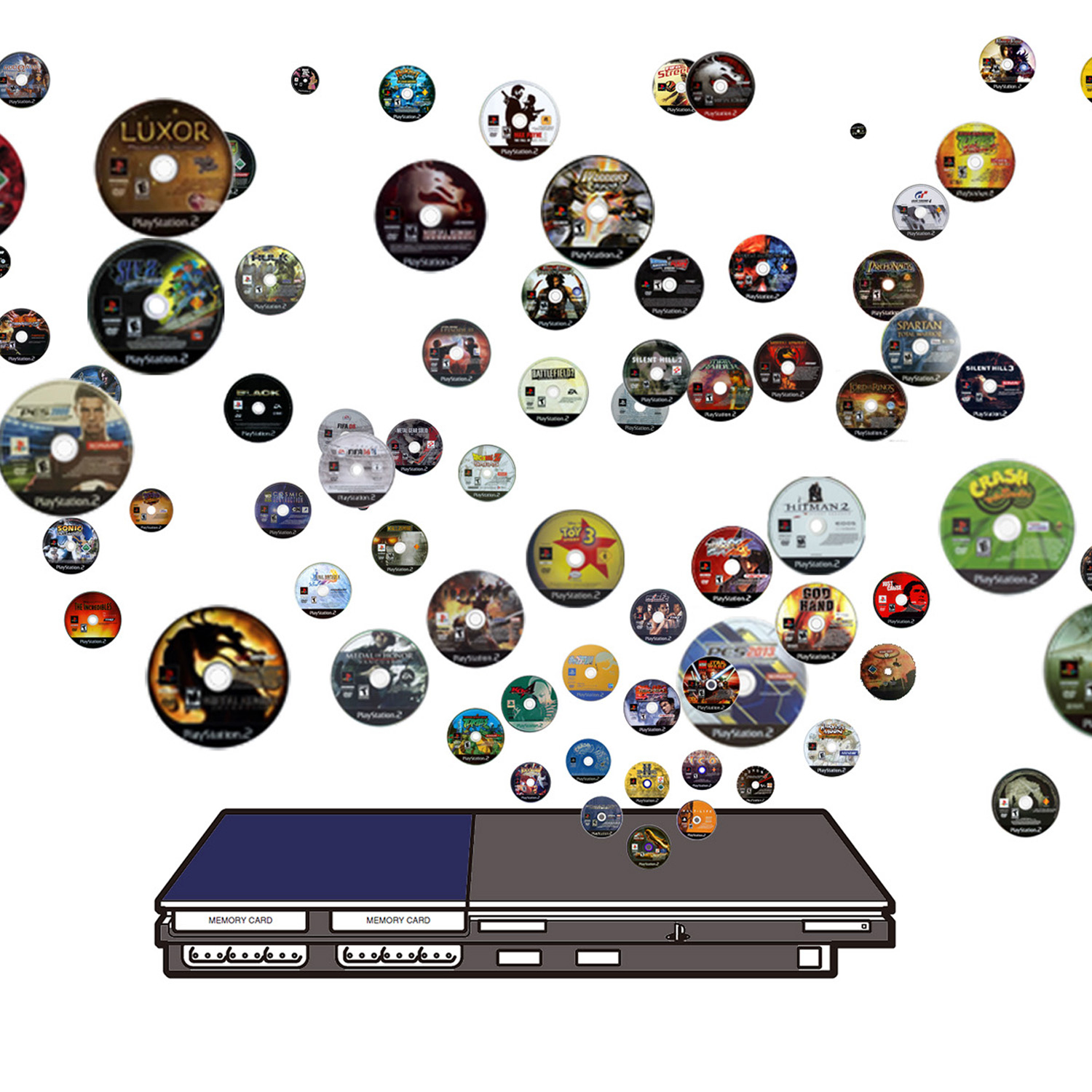 کنسول بازی سونی مدل PlayStation2 Digital Premium ظرفیت 320گیگابایت