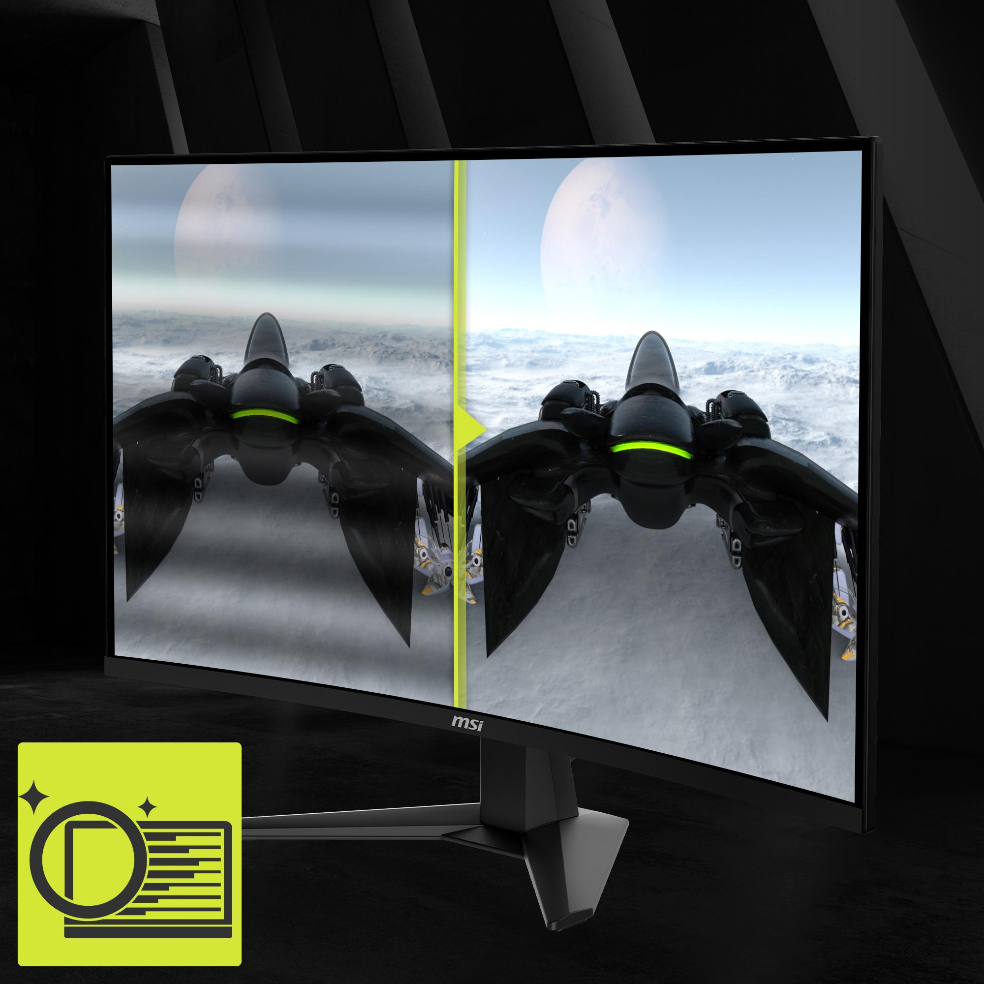 مانیتور خمیده گیمینگ 27 اینچ ام اس آی مدل MAG 276CXF